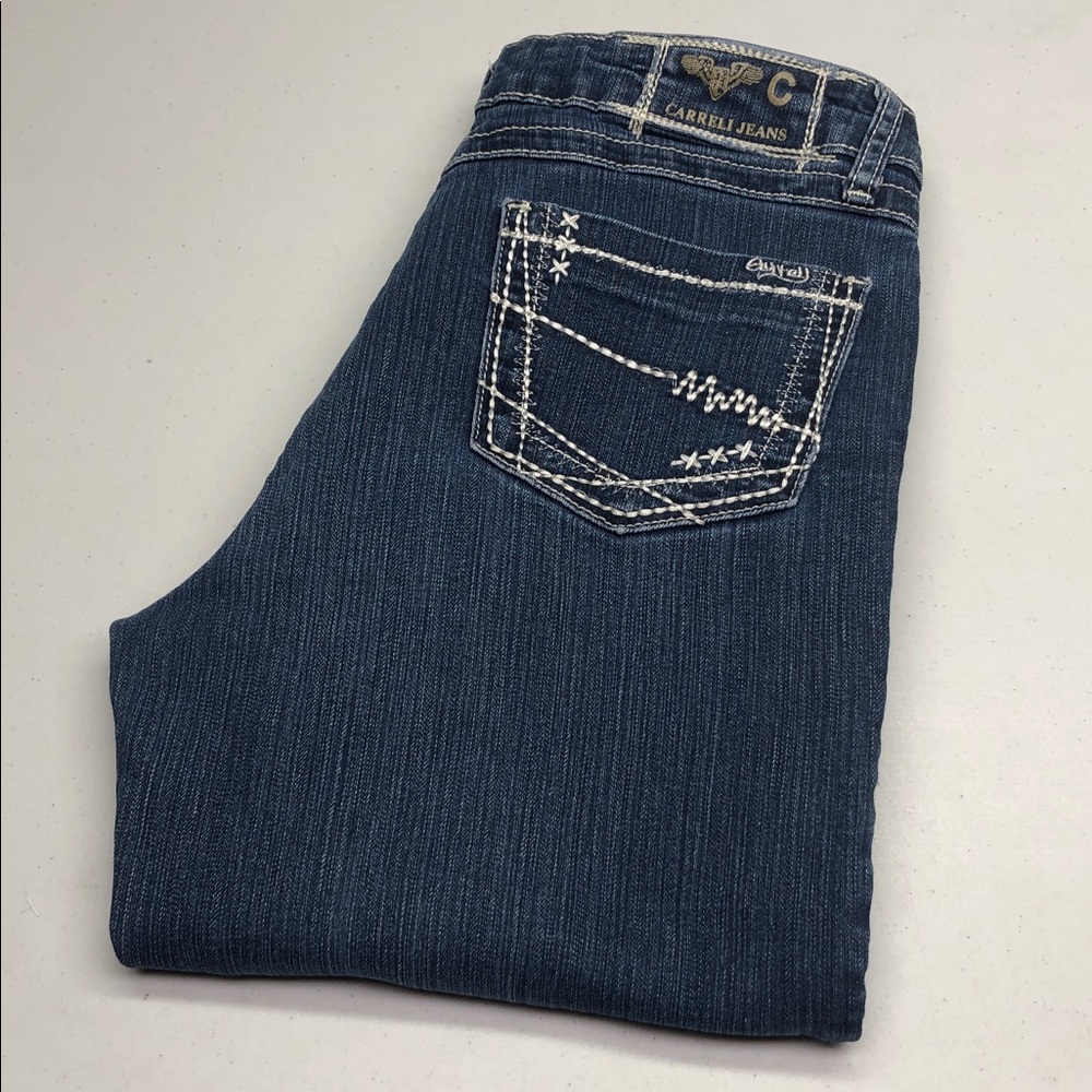 CARRELI CLASSIC HIGH-RISE STRAIGHT LEG JEANS 29x28 ⭐️